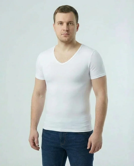 Compression T-shirt | V-neck - XBODY UK