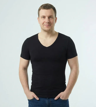 Compression T-shirt | V-neck - XBODY UK