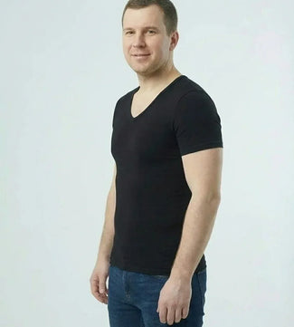 Compression T-shirt | V-neck - XBODY UK