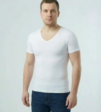 Compression T-shirt | V-neck - XBODY UK