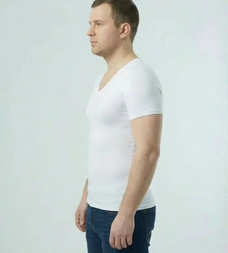 Compression T-shirt | V-neck - XBODY UK