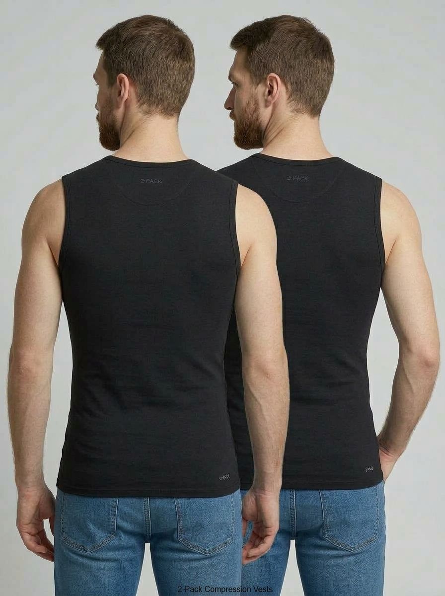 Compression Muscle Shirts | 2-pack