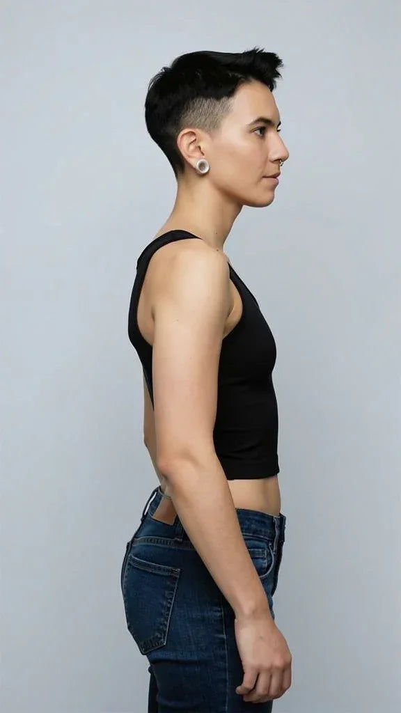 Women’s firm chest binder bra for comfortable, effective chest compression for everyday support