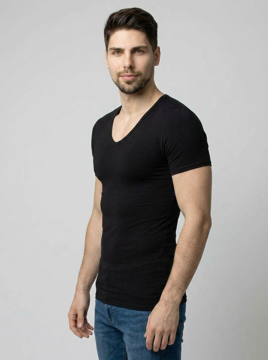 Compression T-shirt | V-neck