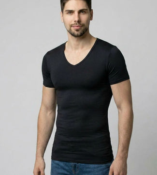 Compression T-shirt | V-neck