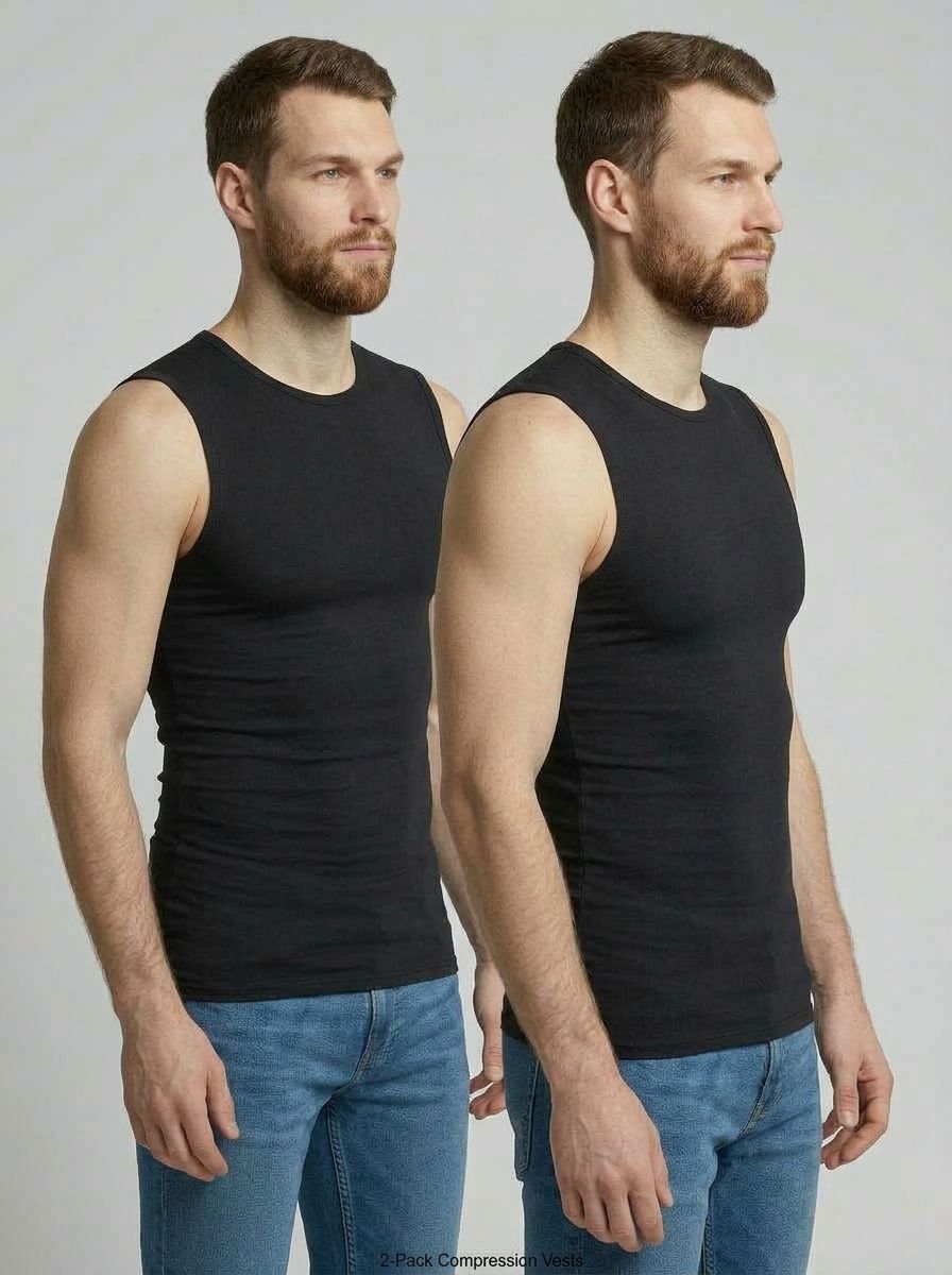 Compression Muscle Shirts | 2-pack