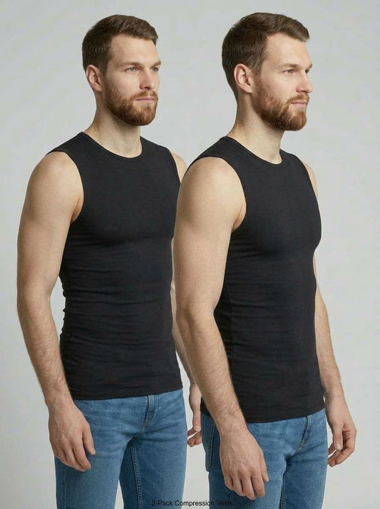 Compression Muscle Shirts | 2-pack