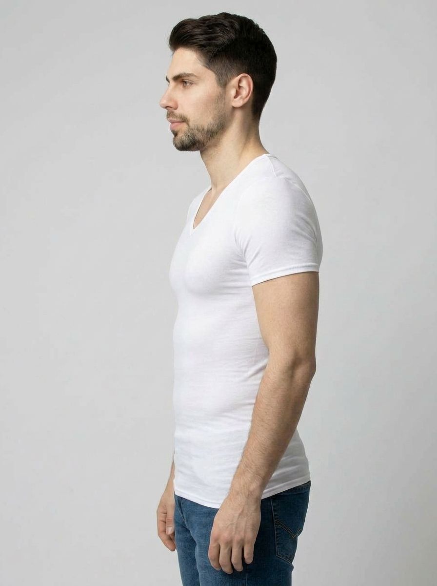 Compression T-shirt | V-neck