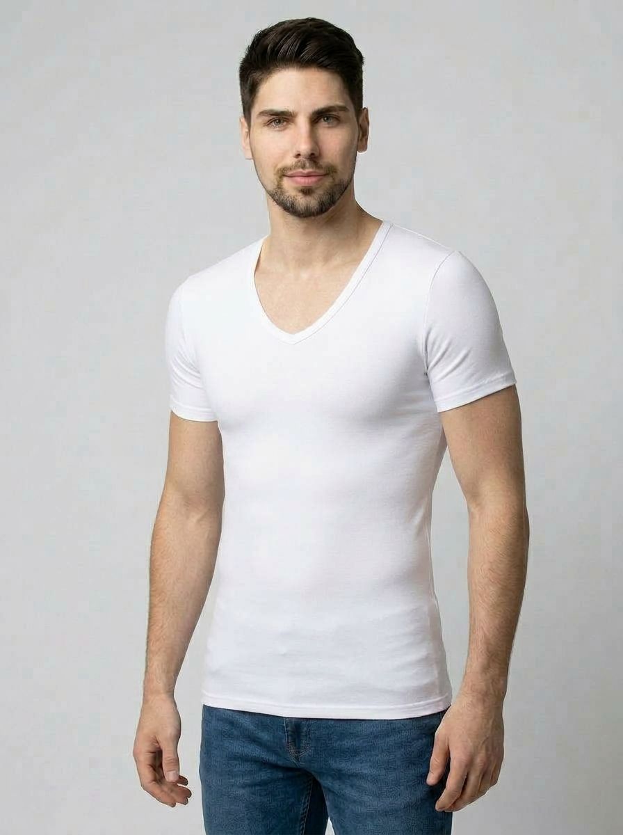 Compression T-shirt | V-neck