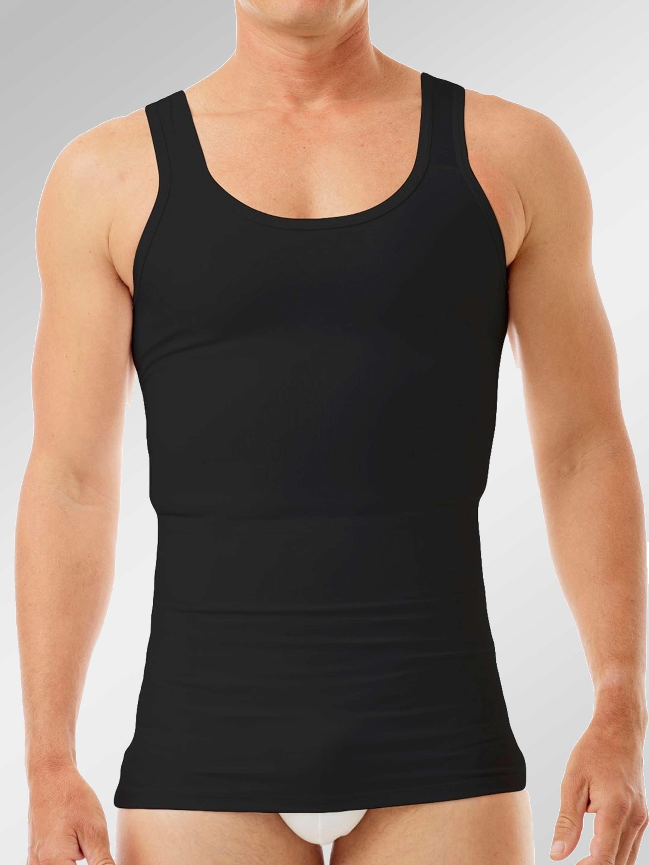 MEN SLIM CHEST Compression Vest Moobs Shaping Body Shaper Underwear Tank  Tops UK £16.79 - PicClick UK
