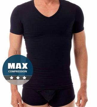 Compression T-shirt - V-neck.